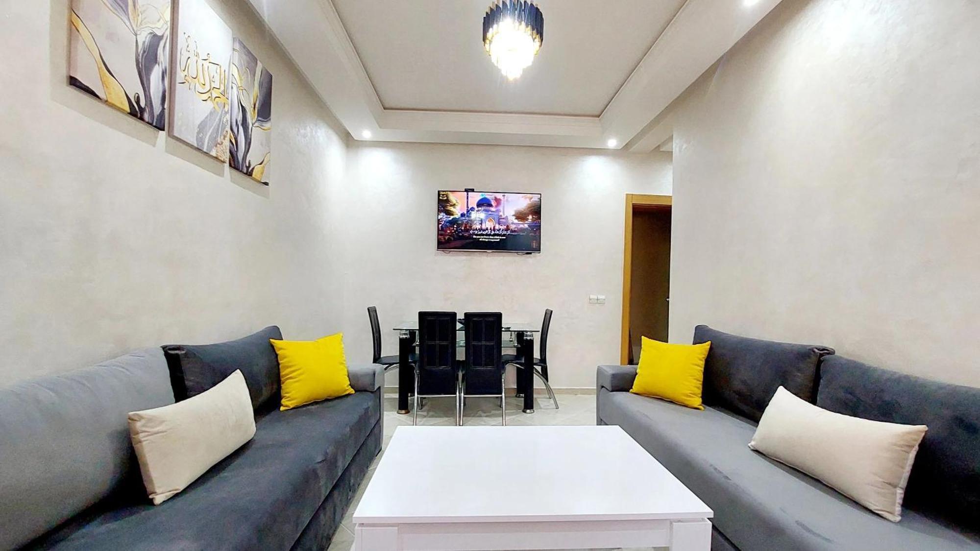 Modern Family Apartment Near Airport Марракеш Экстерьер фото