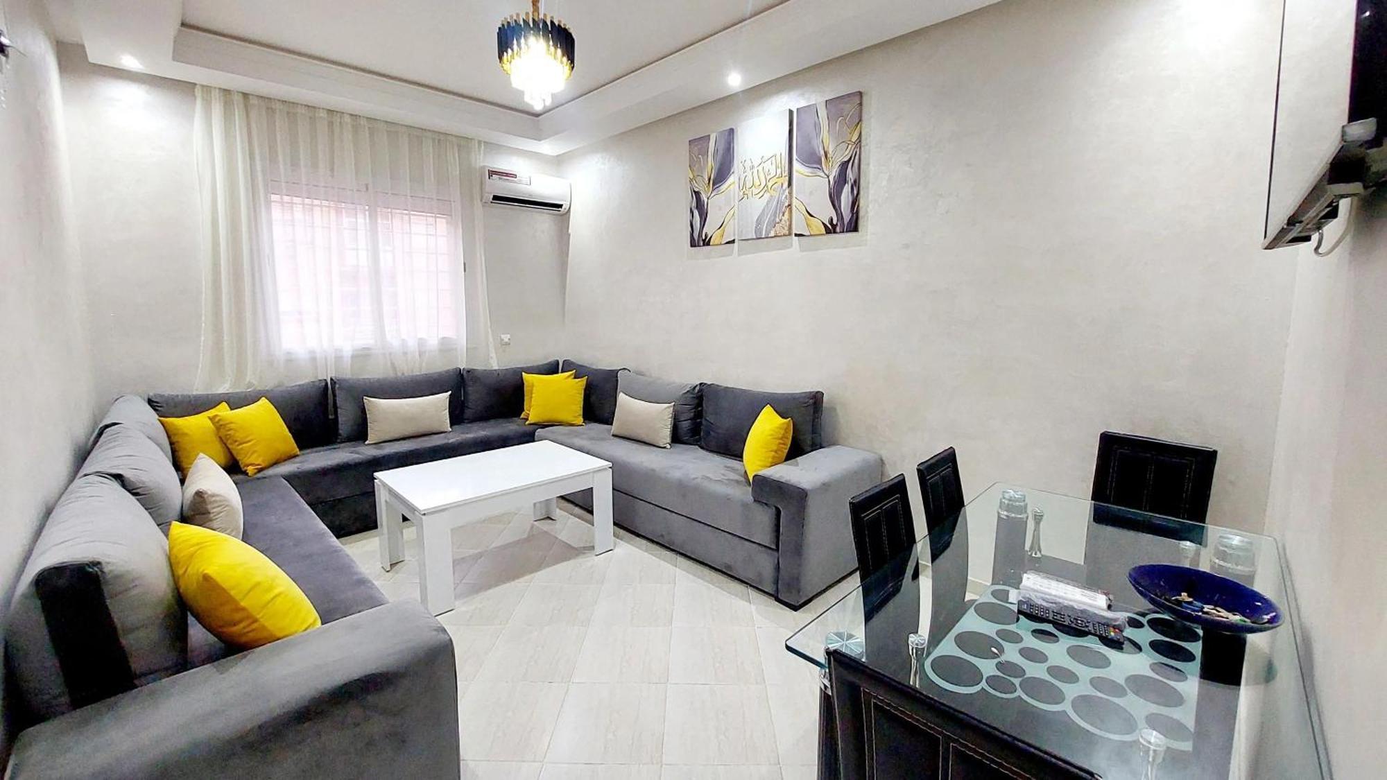 Modern Family Apartment Near Airport Марракеш Экстерьер фото
